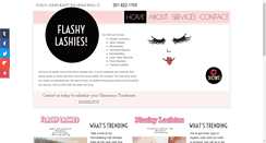 Desktop Screenshot of flashylashies.com