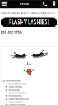 Mobile Screenshot of flashylashies.com